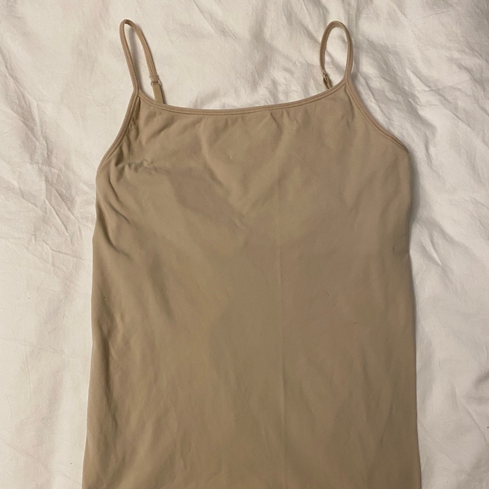 Gap Maternity favorite tan tank top.